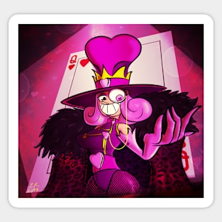 Queen of Hearts - Illustration Sticker